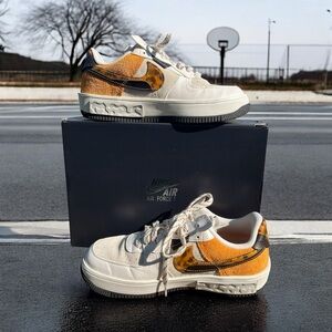 Nike Air Force 1 Fontanka Tortoise Shell Womens shoes DR0151 001 sz 10